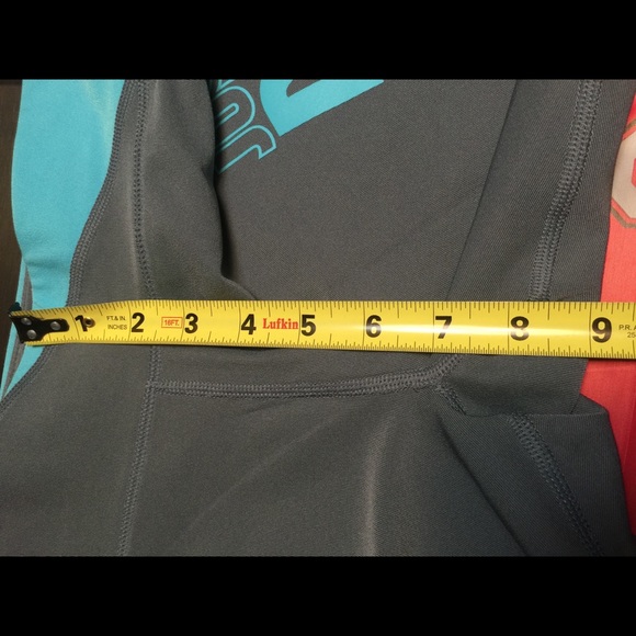 NIKE DRI-FIT Running Crop Capri Leggings Workout Tights MEDIUM - Picture 3 of 10